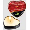 Plaisir Secret Bougie de massage mini coeur nature 35 ml