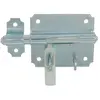 Verrou de box porte cadenas 18mm zingué blanc - - J522331