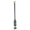 Verrou 59/400 époxy noir à bouton laiton - jardinier massard - j528810