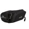 Sacoche de selle velo zefal zlight pack xs 0,3l noir-gris fixation velcro
