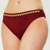 Iodus - Bas de maillot Usoa rouge bordeaux 36