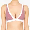 Iodus - Haut de maillot de bain Lezaka rouge foncé/blanc 42