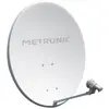 Metronic Parabole Athena + LNB Universel - Calysta - Blanc - Acier - Ø80cm