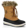 Kimberfeel - ADRIANA - Bottes de Neige pour Femme, Taille 38, Beige