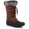 Bottes hiver Kimberfeel Nora (Marron) Femme