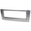 Silim Façade autoradio 1DIN Fiat Grande Punto ap06 - Argent Fonce