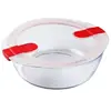 PYREX Plat rond 26x23x8 cm + couvercle Cook & Heat