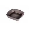 Plat à four carré Asimetria 24 x 24 cm - Pyrex - Marron - Métal