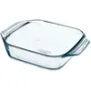 Plat à four carré 29 x 23 cm - Pyrex - Transparent - Verre