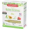 Superdiet Quatuor Bio brûle-graisse guarana thé vert