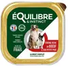 EQUILIBRE&INSTINCT Terrine chien adulte riche en boeuf - Equilibre & Instinct