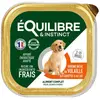 Barquette Chiot   Équilibre & Instinct Volaille 150 gr