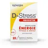SYNERGIA D-Stress Booster Énergie Physique et Mentale boîte de 20 sachets