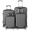 ALIGHTUP - Set Valise 4 Pièces | ABS | Lot de Valise | Valise à roulet...