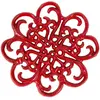 Comptoir de Famille - Dessous de plat Rhodonea rouge  - D.21x2 cm T.U