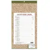 CBG Bouchut Bloc mensuel Natura - 19 x 36 cm - 2026