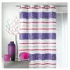 HomeMaison Voilage en jacquard à rayures horizontales colorées Fuchsia 140x240 cm