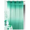 Voilage tie and dye coloré polyester turquoise 140x240 cm