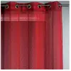 Home Maison Voilage tissé et fileté à Grande Largeur, 100% Polyester, Rouge, 300 x 240 cm