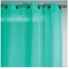 HomeMaison Voilage tissé et fileté (140x240 cm - Turquoise)