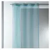 HomeMaison Voilage uni en maille filet (140x260 cm - Bleu azur)