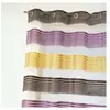 HomeMaison Voilage en organza à fines rayures horizontales Violet parme 140x240 cm