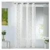 Home Maison Voilage fantaisie en étamine (140x260 cm - Vert clair)
