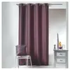 HomeMaison Rideau en Jacquard à Imprimés Design (140x260 cm - Bordeaux)