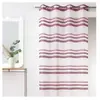 HomeMaison Voilage moderne en Etamine à Rayures Horizontales Vieux rose 140x240 cm