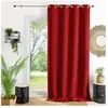 Homemaison - Rideau ameublement 80 % occultant Rouge 140x260 cm