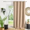 Home Maison 851160 Rideaux Obscurcissant Polyester Ecru 140 x 260 cm