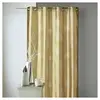 HomeMaison.com Rideau ameublement en Taffetas imprimé Argent (140x260 cm - Taupe)
