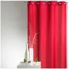 Homemaison - Rideau 80 % Occultant Uni Rouge Orangé 135x260 cm