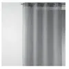 Home Maison Voilage en étamine unie et fils lurex (140x240 cm - Gris clair)