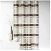 Home Maison Voilage en Organza rayures horizontales (140x240 cm - Beige)