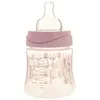 Bébisol Biberon Anti-Colique Silicone Col Large 0 - 36 mois Lapins Bla...