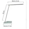 Unilux lampe de bureau led popy