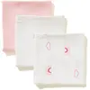 Lot 3 Langes Coton Rose Pearling