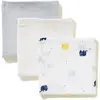 Lot 3 Langes Coton Bleu Morning