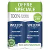 Weleda Homme Déodorant 24h Roll-On Bio Lot de 2 x 50ml