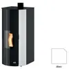 Poêle à Granulés Godin Lurus 2 493104 Peint Blanc 6 Kw