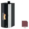 Poêle à Granulés Godin Lurus 2 493104 Peint Rouge 6 Kw