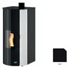 Poêle à Granulés Godin Lurus 2 493104 Email Noir 6 Kw
