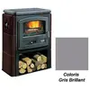 Poêle à Bois Godin Eco 2 363109 Gris Brillant
