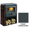 Poêle à Bois Godin Eco 2 363109 Anthracite Mat