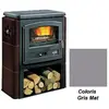 Poêle à Bois Godin Eco 2 363109 Gris Mat