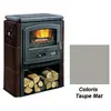 Poêle à Bois Godin Eco 2 363109 Taupe Mat