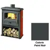 Poêle à Bois Godin Eco 2 363107 Peint Noir