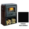Poêle à Bois Godin Eco 2 363109 Noir Brillant