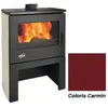 GODIN Poêle à bois panoram 363113CARMIN